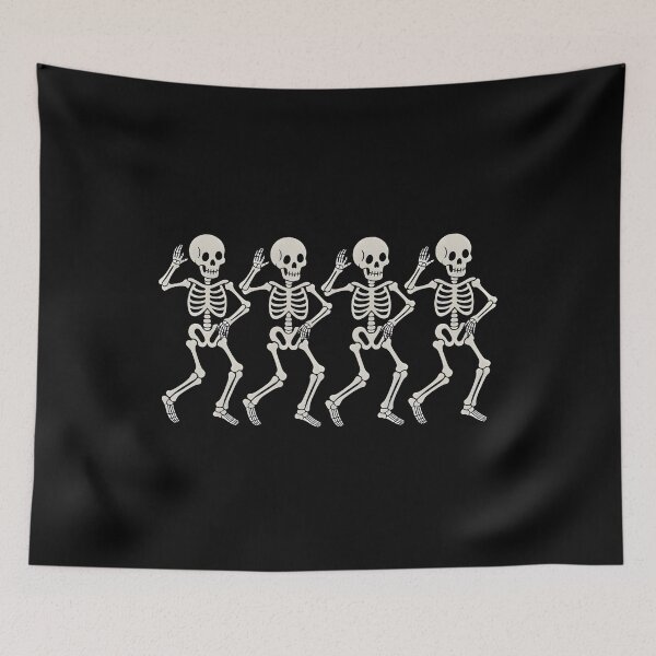 Item preview, Retro Skeleton Party Dance designed and sold by Zizo-DR44.