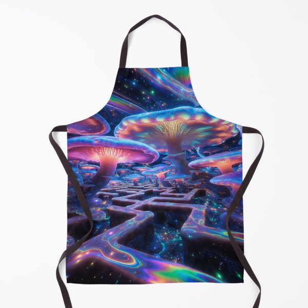 Item preview, “Neon Mycelium Labyrinth” designed and sold by RavenCrow444.
