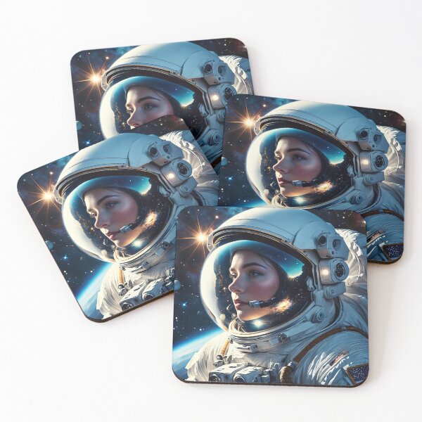 Item preview, Lost Among Stars – Astronaut in the Cosmic Silence designed and sold by CiberLienzo.