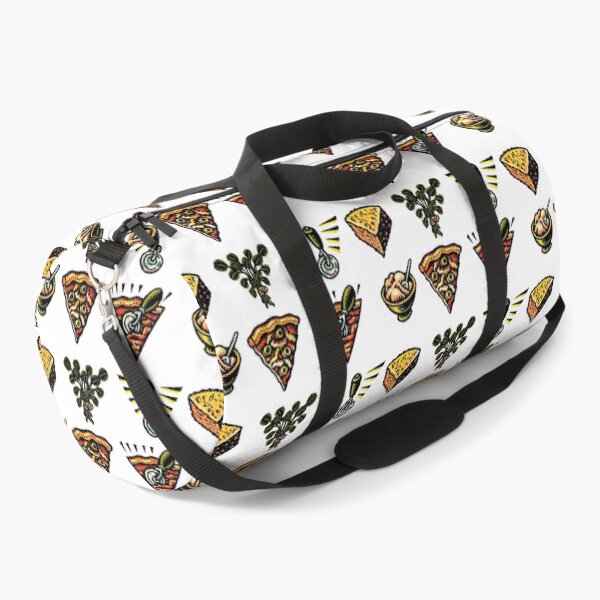Item preview, pizza pattern with six triangular illustrations designed and sold by LisaHaney.