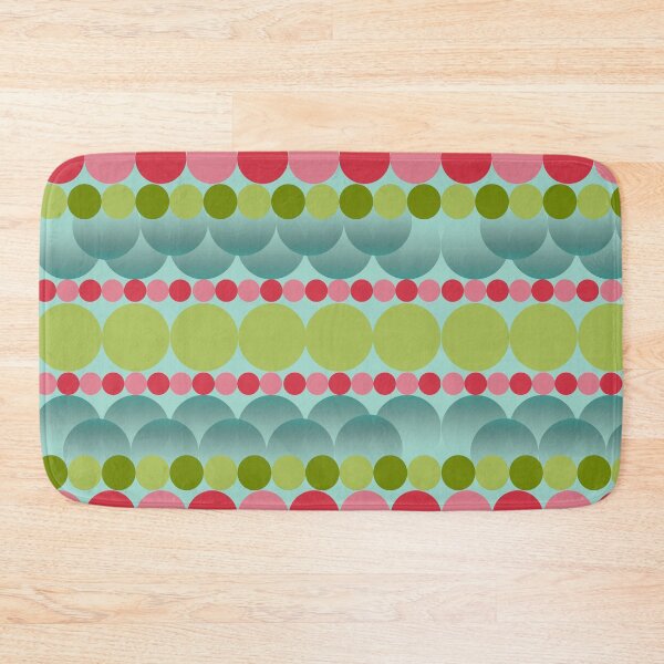 Item preview, Retro Pop Bubbles - Abstract Colorful Mid-Century Dot Pattern designed and sold by Luckymoon2000.