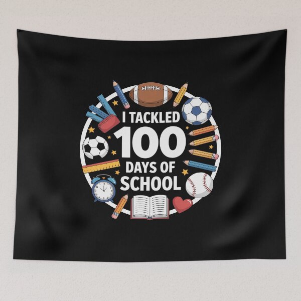 Item preview, Boys Girls Toddler Happy 100th Day of School  Kindergarten designed and sold by grounabslaninal.