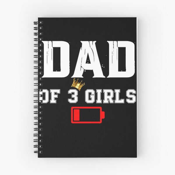 Item preview, Dad of 3 Girls Funny Father day retro designed and sold by QuiteOrbit.
