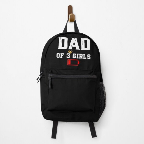 Item preview, Dad of 3 Girls Funny Father day retro designed and sold by QuiteOrbit.