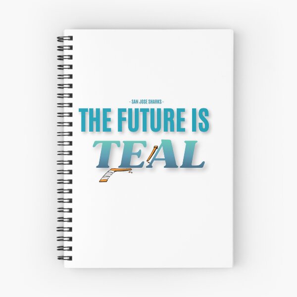 Item preview, SJ Sharks El futuro es turquesa designed and sold by Skeleton Hockey Department .