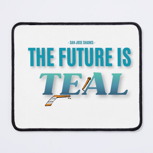 Item preview, SJ Sharks The Future Is Teal designed and sold by Skeleton Hockey Department .
