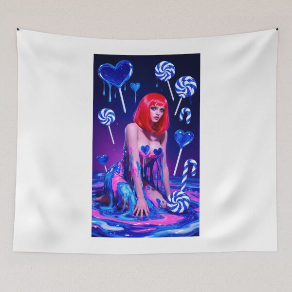 Item preview, Sky Ferreira - Melting Candycore Neon Dream designed and sold by y2kponyclub.