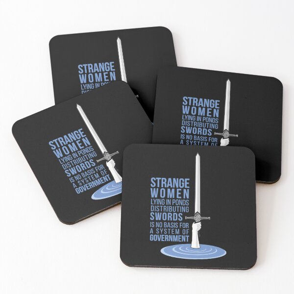 Item preview, Strange Women Lying In Ponds Distributing Swords Is No Basis For A System Of  Government Monty Python designed and sold by Printer Shop.