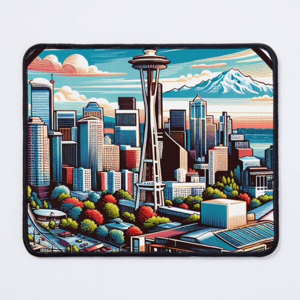 Item preview, Washington State Skyline designed and sold by Fastokart.