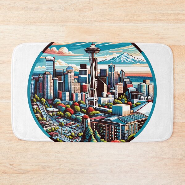 Item preview, Washington State Skyline designed and sold by Fastokart.