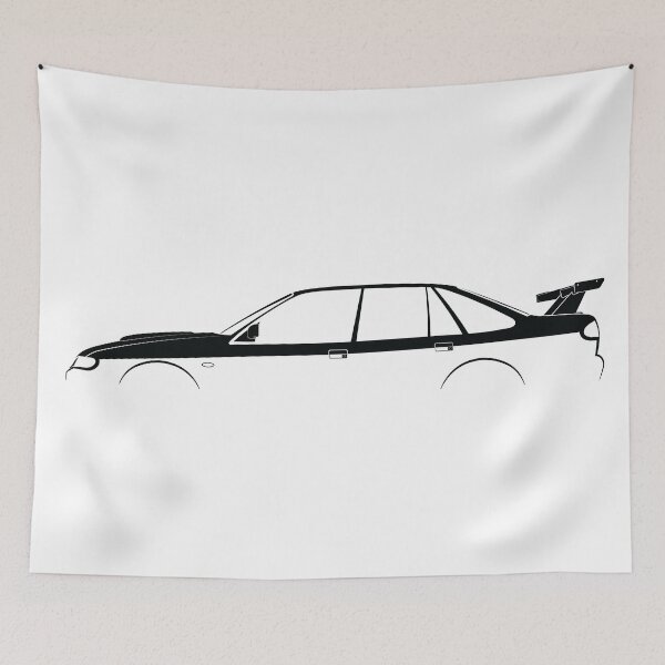 Item preview, HSV GTS-R (VS) (Black) designed and sold by Car Silhouettes.