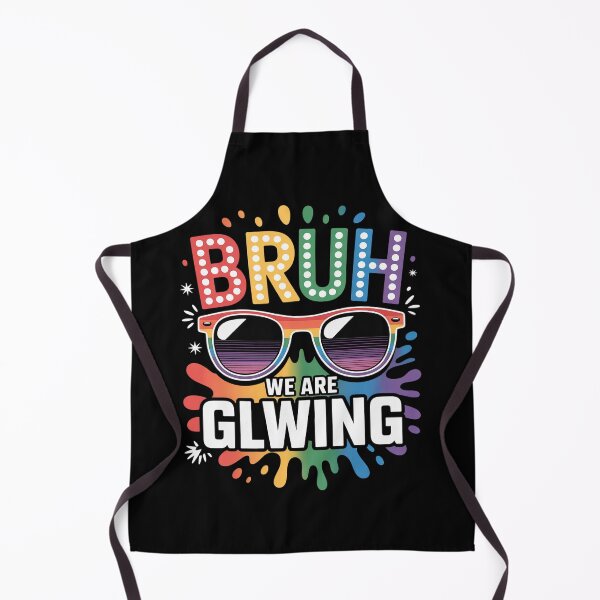 Item preview, Bruh We are Glowing Rainbow Sunglasses Funny Summer Vibes designed and sold by grounabslaninal.