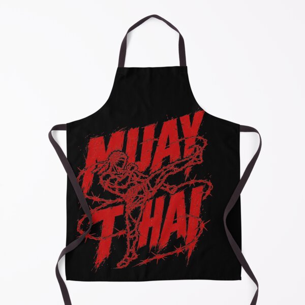Item preview, Red Muay Thai Warrior Barbed Wire designed and sold by CoolCrazyQuirky.