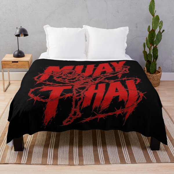 Item preview, Red Muay Thai Warrior Barbed Wire  designed and sold by CoolCrazyQuirky.