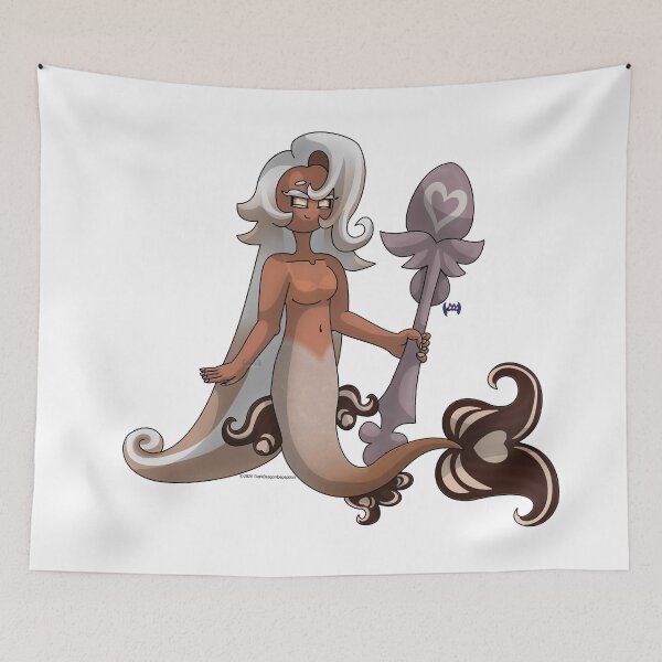 Item preview, CookieRun Mermay 2 Day 6: Latte Cookie designed and sold by DarkDragonDeception - Claudia.