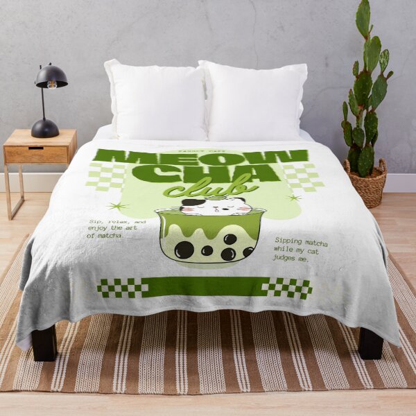 Item preview, Meowcha Club Funny Matcha Club designed and sold by thebest-2studio.