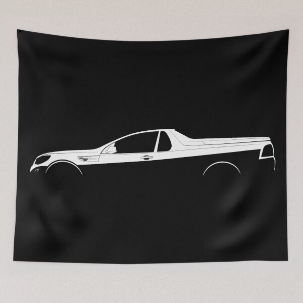 Item preview, HSV Maloo (VF) (White) designed and sold by Car Silhouettes.