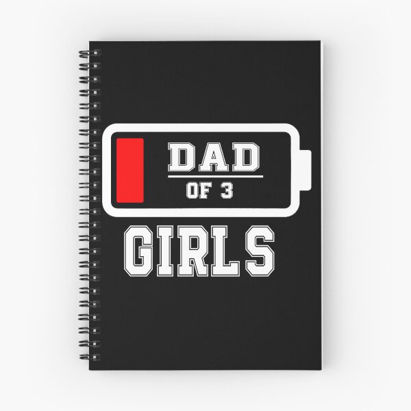 Item preview, Dad of 3 Boys Low Battery designed and sold by QuiteOrbit.