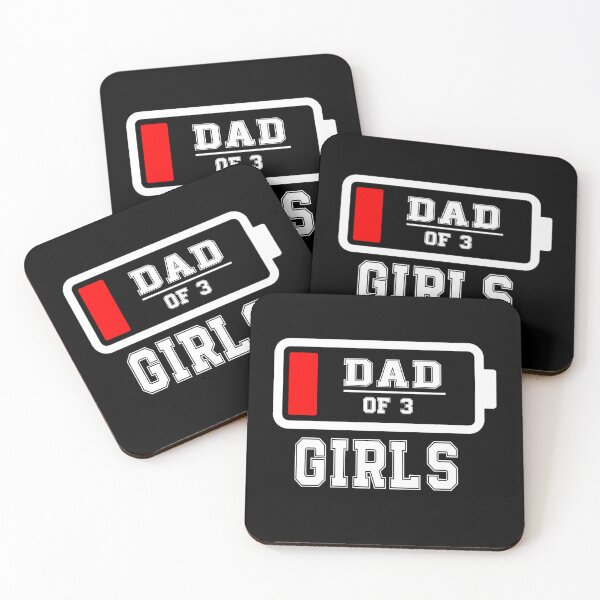 Item preview, Dad of 3 Boys Low Battery designed and sold by QuiteOrbit.