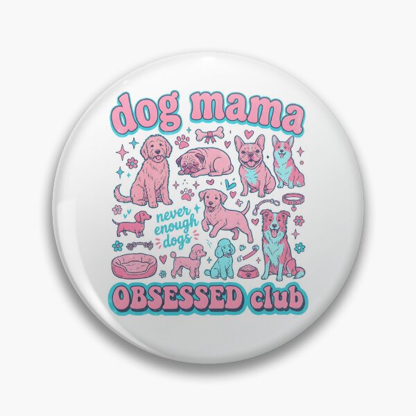 Item preview, Dog Mama Obsessed Club designed and sold by Nadoor.