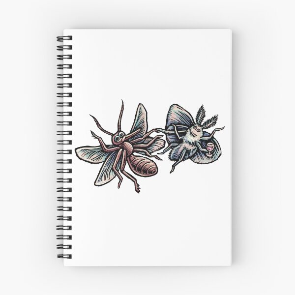 Item preview, mosquito dancing with a moth designed and sold by LisaHaney.