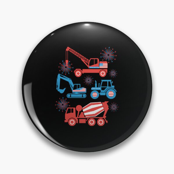 Item preview, 4th July Construction Trucks Vehicle designed and sold by skulmanlatucool.