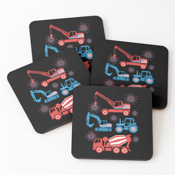 Item preview, 4th July Construction Trucks Vehicle designed and sold by skulmanlatucool.