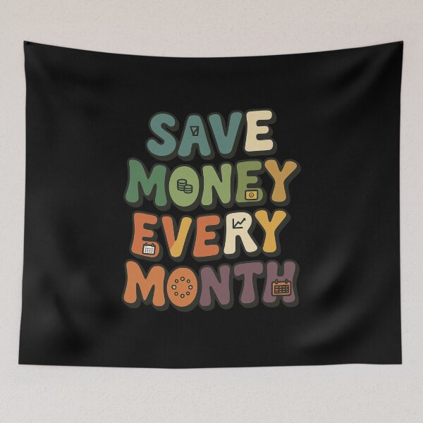 Item preview, Save money every month designed and sold by LegendsOfLife37.