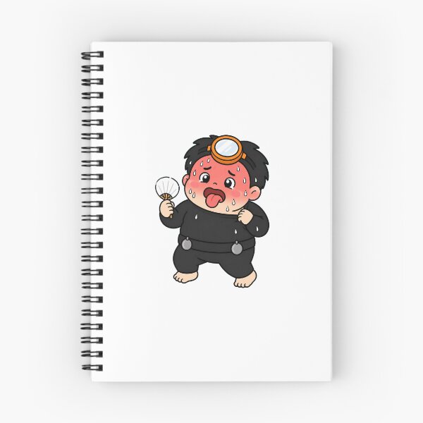 Item preview, KOREA HAENAM - Cute Chibi Character Summer Heat Sweating Sticker designed and sold by KOREA-HAENAM.