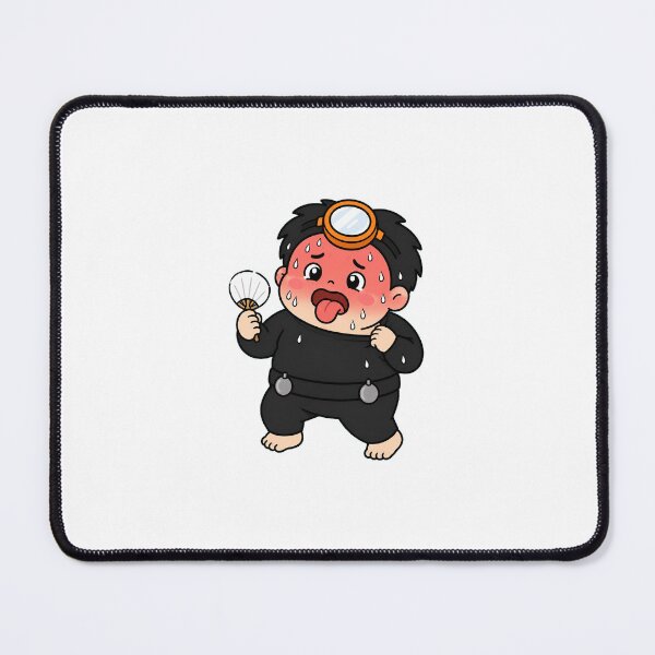 Item preview, KOREA HAENAM - Cute Chibi Character Summer Heat Sweating Sticker designed and sold by KOREA-HAENAM.