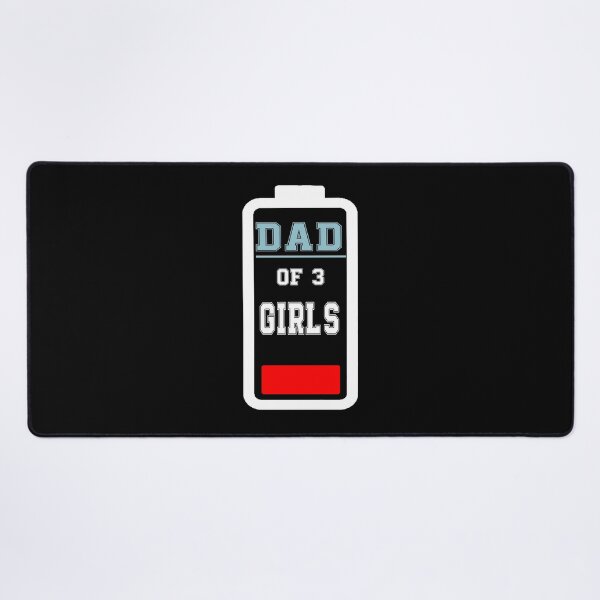 Item preview, Dad of 3 Girls Family Pride designed and sold by QuiteOrbit.