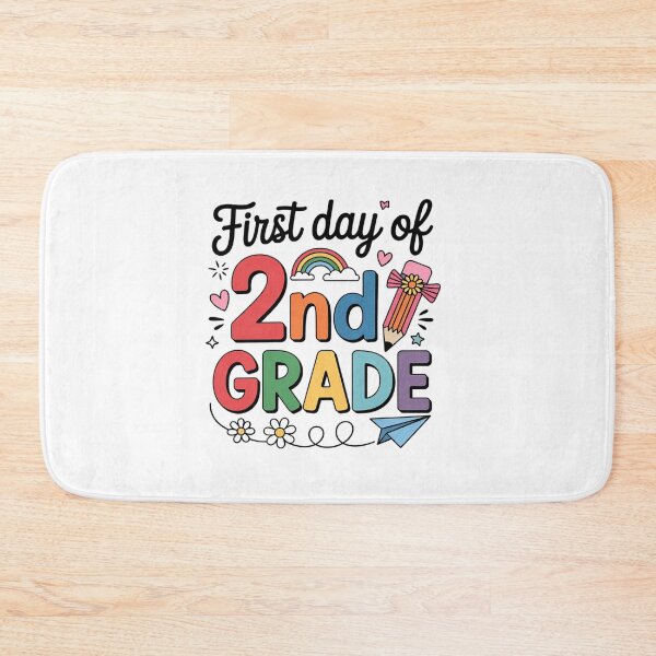 Item preview, First Day of Second Grade Back to School Teacher Girls designed and sold by grounabslaninal.