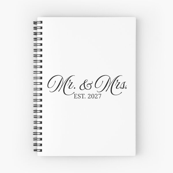 Item preview, Mr. & Mrs. 2027 designed and sold by Spring Things.