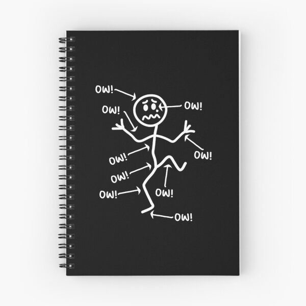 Item preview, Ow Ow Ow Stick Character Figure Chronic Pain designed and sold by TomatiLove.