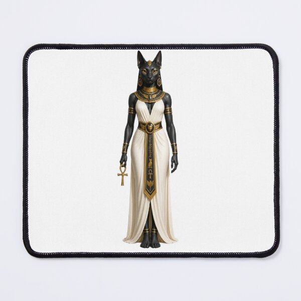 Item preview, Bastet Egyptian Goddess Cats Protection Home Mythology Design designed and sold by The Dark Files.