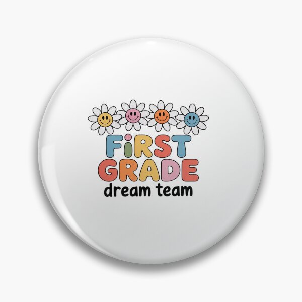 Item preview, First Grade Dream Team Retro Back To School Teacher Student designed and sold by grounabslaninal.