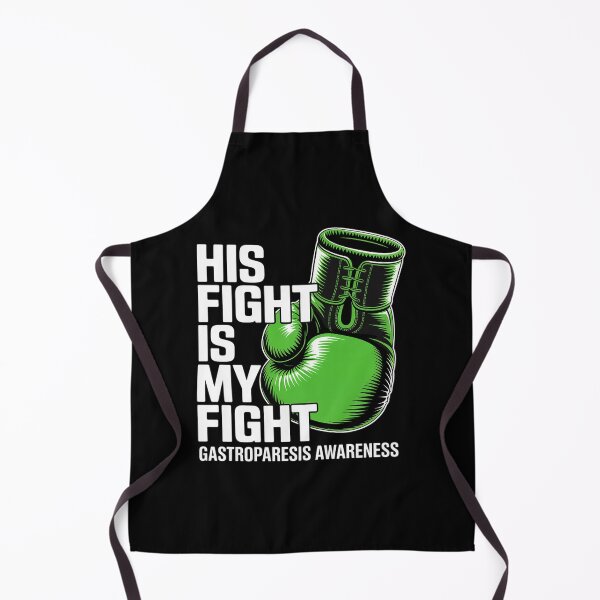 Item preview, His Fight Is My Fight Gastroparesis Awareness Green Ribbon designed and sold by grounabslaninal.