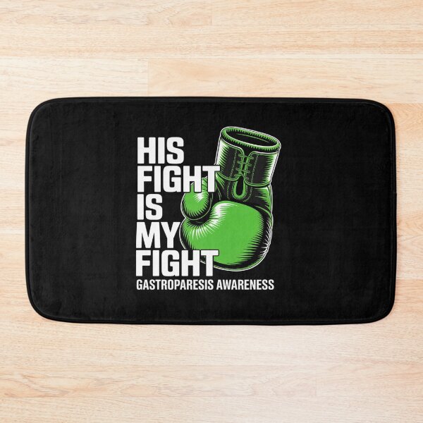 Item preview, His Fight Is My Fight Gastroparesis Awareness Green Ribbon designed and sold by grounabslaninal.