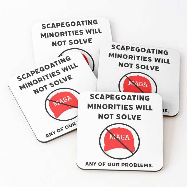 Item preview, Scapegoating minorities will not solve any of our problems.  designed and sold by Rachel the Artist .
