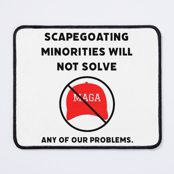 Item preview, Scapegoating minorities will not solve any of our problems.  designed and sold by Rachel the Artist .