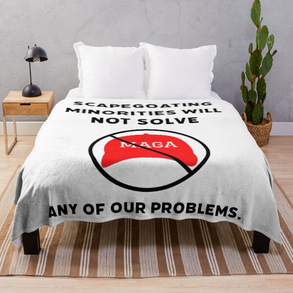 Item preview, Scapegoating minorities will not solve any of our problems.  designed and sold by Rachel the Artist .
