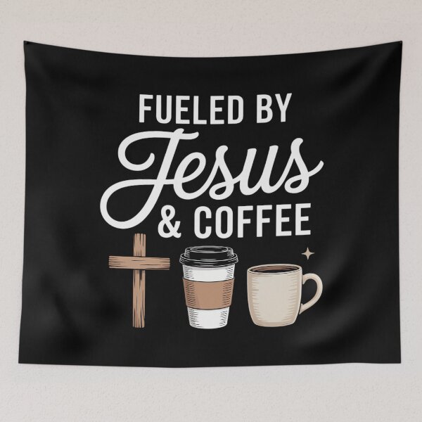 Item preview, Jesus Faith Cute Coffee Lovers designed and sold by yamismaous.