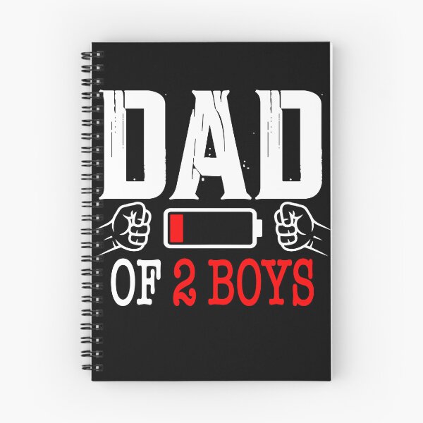 Item preview, Funny Dad of 2 Boys Tired Father designed and sold by QuiteOrbit.