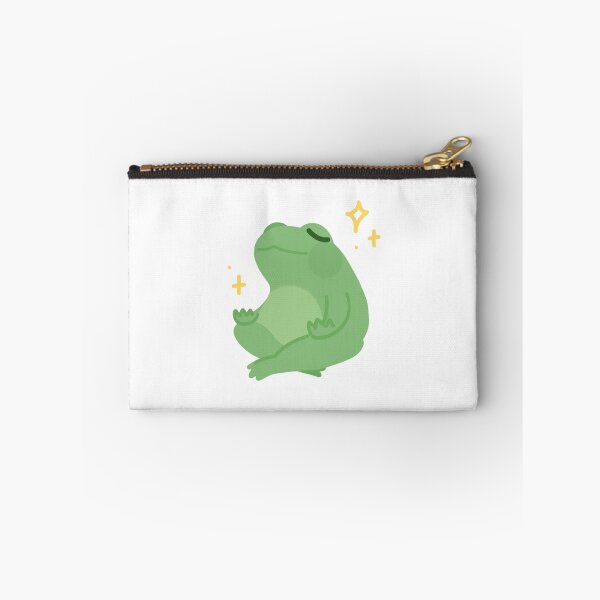 Item preview, Green Frog Meditating Funny Meme Pet designed and sold by dal-koz-ar.