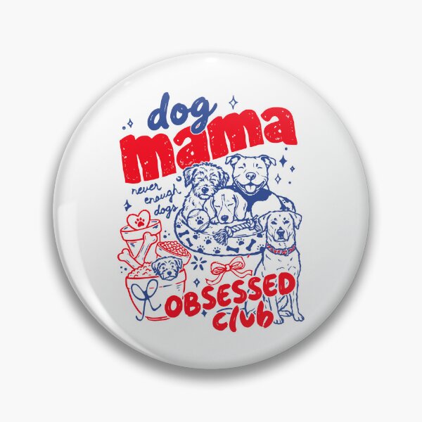 Item preview, Dog Mama Obsessed Club designed and sold by Nadoor.