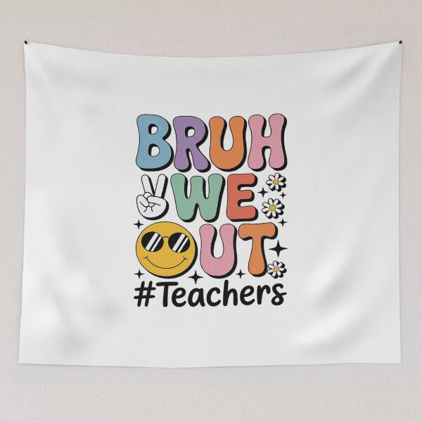 Item preview, Bruh We Out Happy Last Day Of School Teacher Boy Girl Summer designed and sold by grounabslaninal.