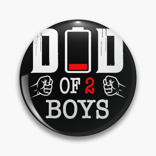 Item preview, Low Battery Dad of 2 Boys designed and sold by QuiteOrbit.