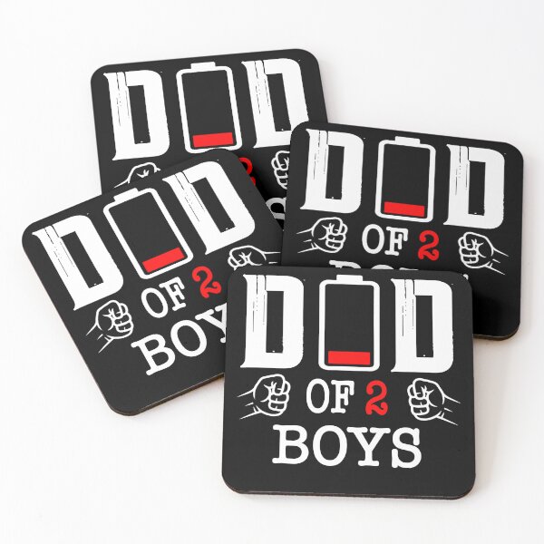 Item preview, Low Battery Dad of 2 Boys designed and sold by QuiteOrbit.