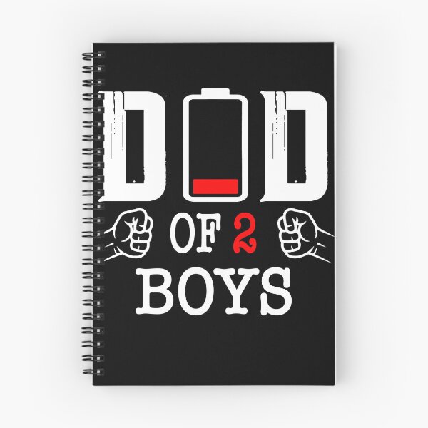 Item preview, Low Battery Dad of 2 Boys designed and sold by QuiteOrbit.
