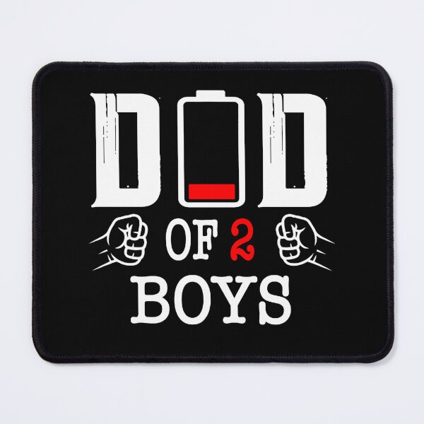 Item preview, Low Battery Dad of 2 Boys designed and sold by QuiteOrbit.